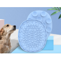 Bol de chiens d&#39;alimentation lent en silicone fiable